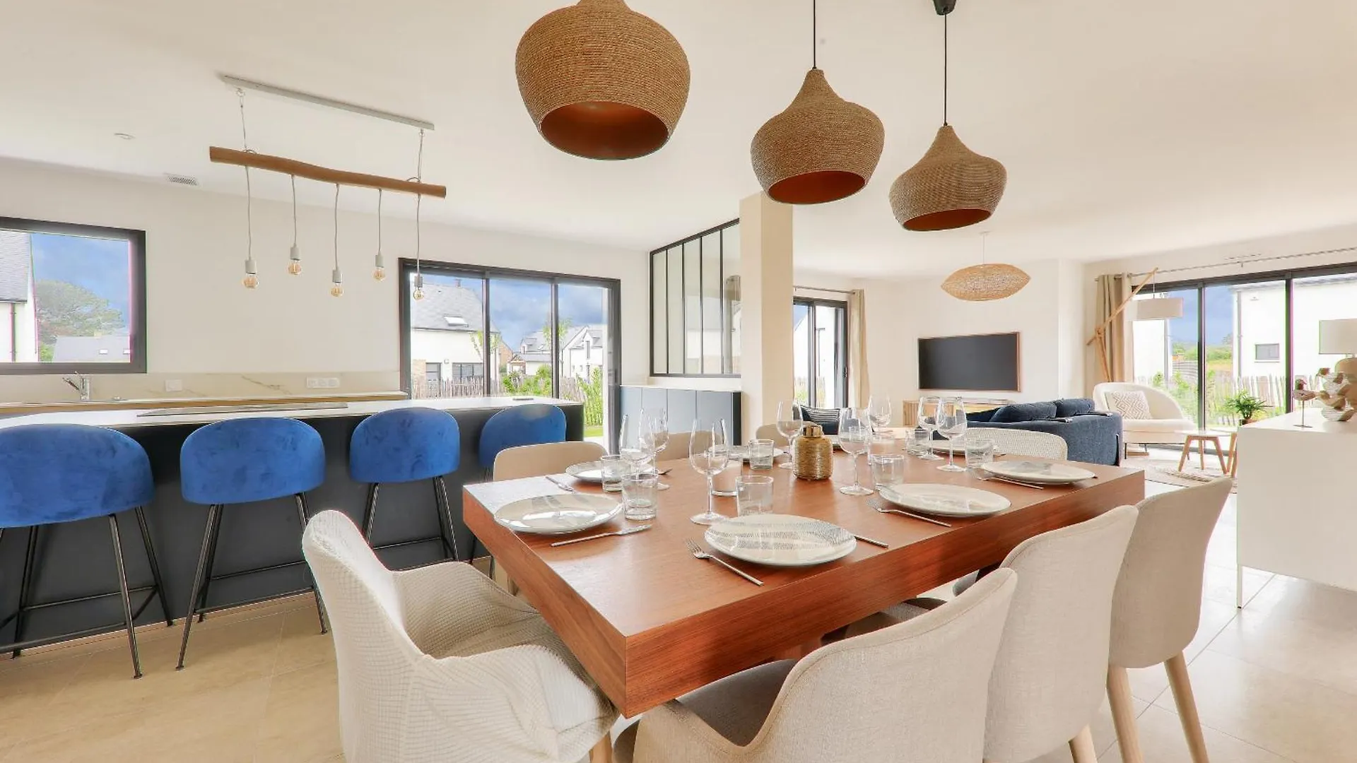 450M De La Plage, Grande Maison Pour 10 Saint-Philibert  Saint-Philibert (Morbihan)